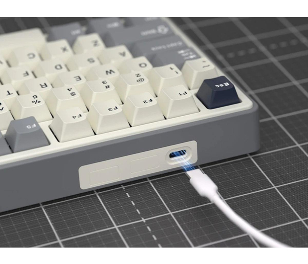Royal Kludge R87Pro Half Grey Brown switch RK-R87PRO-HALFGY-BRNSW-US - 1455796 - zdjęcie 7